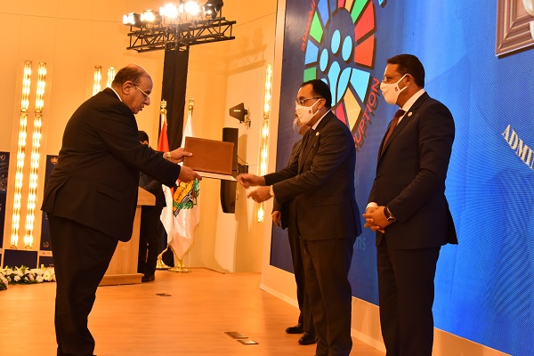 Part of the pictures of the honorees during the celebration of the International Anti-Corruption Day by Prime Minister and Minister, Chairman of the Administrative Control Authority