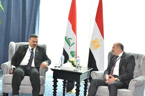 مساعد رئيس هيئة الرقابة الإدارية يلتقى رئيس هيئة النزاهة العراقية 