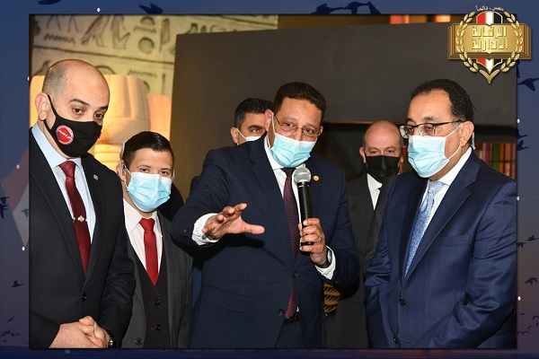 H.E. Prime Minister visits the ACA’s pavilion in the Cairo International Book Fair