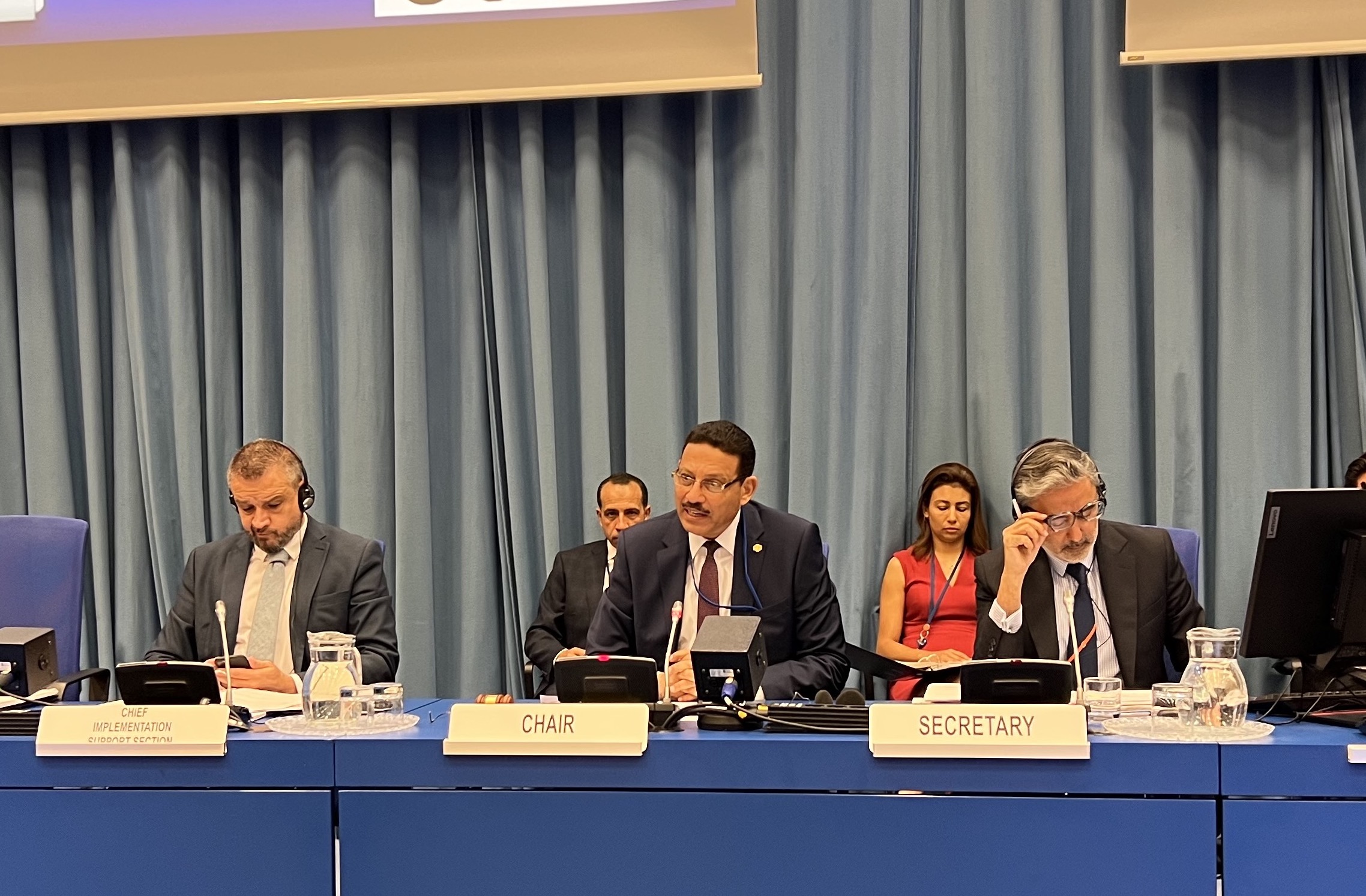 In light of his presidency of COSP9: Minister Hassan AbdelShafi Ahmed chairs the UNCAC’s Working Groups in Vienna، June 13-17, 2022