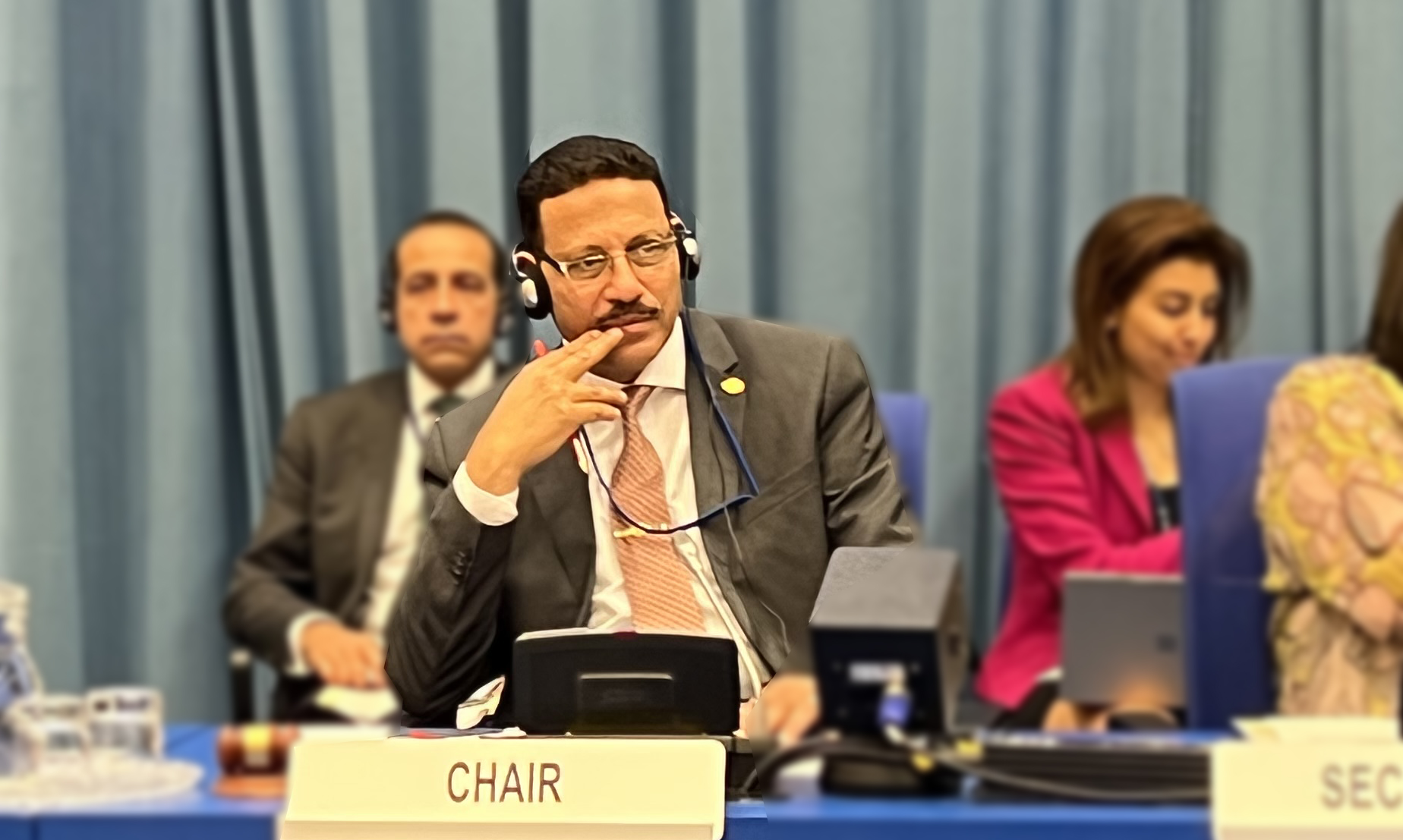 UNCAC’s Working Groups meetings in Vienna continue for the 4th day under the chairmanship of Minister Hassan AbdelShafi Ahmed